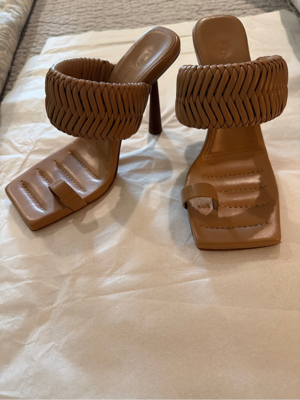 Gia Borghini x RHW Rosie 1 Toe Ring Mule - Picture 2 of 11